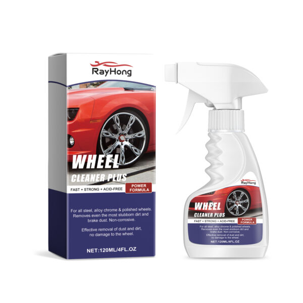 Rayhong Car Wheel Cleaner Car Wheel Wheel Hub Yellow Cleaning Stains Repair Wheel Rust Removal