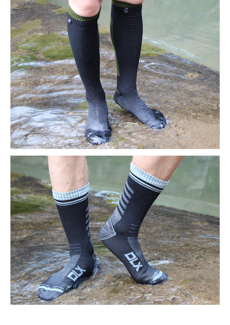 Socks Waterproof Breathable Outdoor Waterproof Hiking Wading Camping Winter Skiing Sock Riding Snow Warm Waterproof Socks - Image 13
