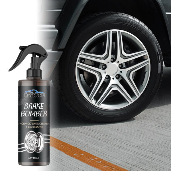 Wheel Cleaner, Car Wheel Hub Cleaning Stain Repair Removal Rust Polish